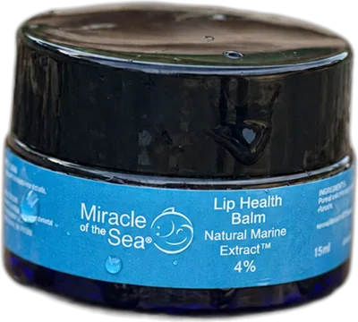 A jar of Lip Health Balm